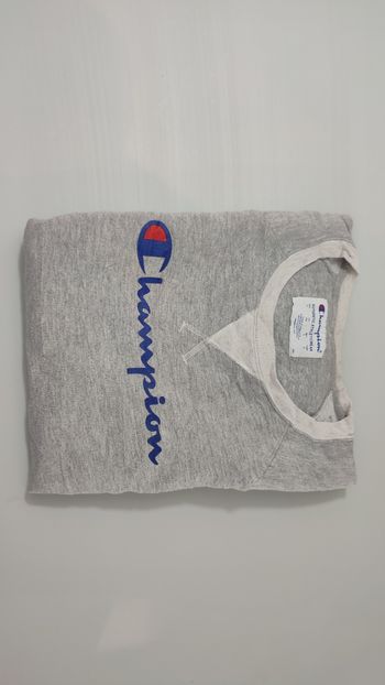 Vêtement Homme Sweatshirts Sweats pull gris clair Champion taille M #Retrostreet