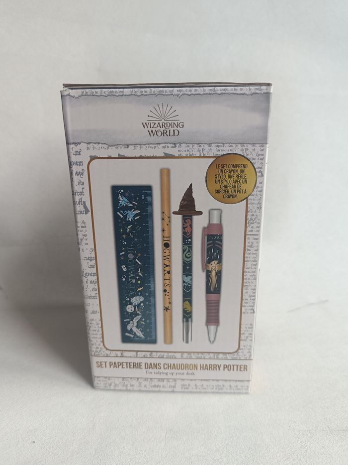 Set papeterie dans chaudron Harry Potter - photo numéro 4