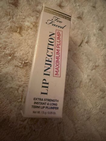 Lip injection too faced