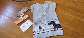 Lot vêtements fille 80cm