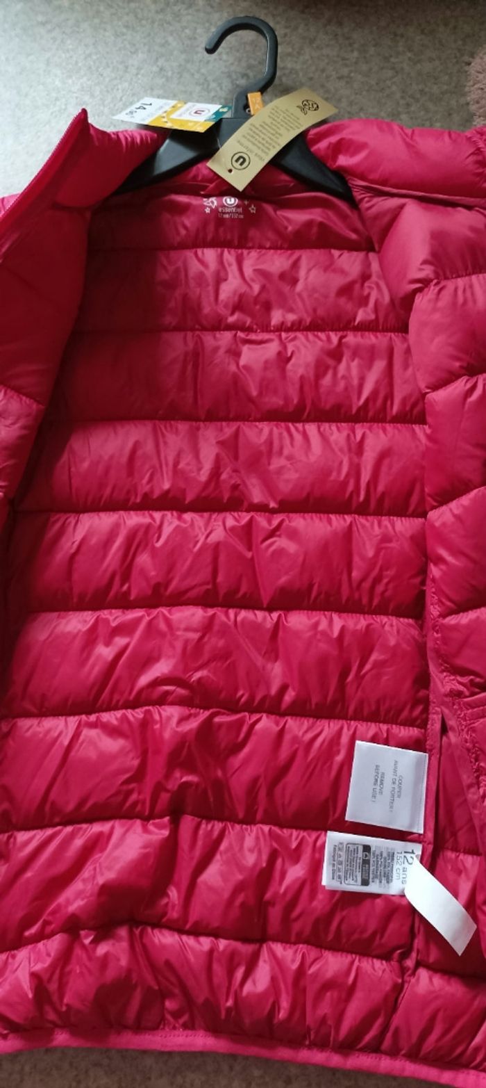 Veste doudoune fille - 12 ans - NEUvE - photo numéro 4