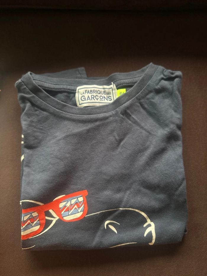 Lot n’4 de 2 T-shirts MC garçon 5 ans - photo numéro 2