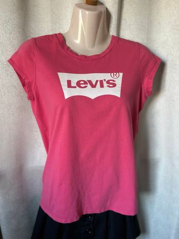 T-shirt rose foncé levi’s pailleté devant 16 ans Levis San Francisco