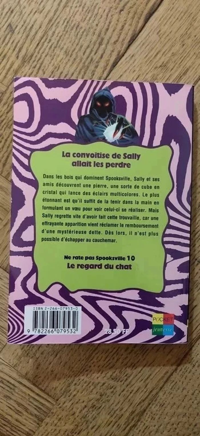 Neuf Livre - Spooksville La pierre maléfique - photo numéro 2