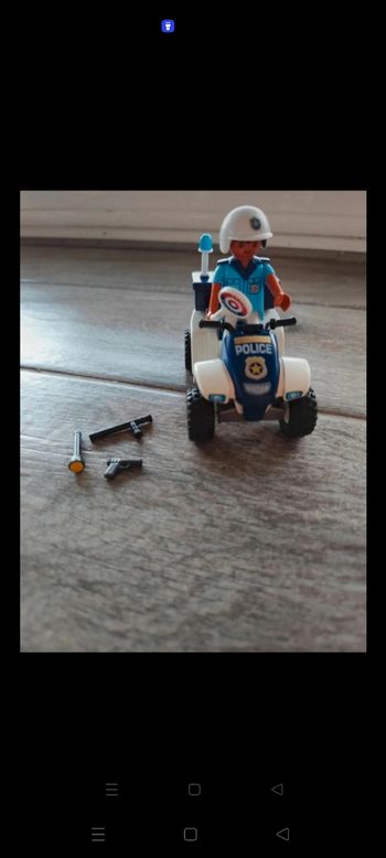 Quad policie playmobil 3655