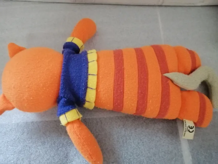 Peluche chat orange latitude - photo numéro 4