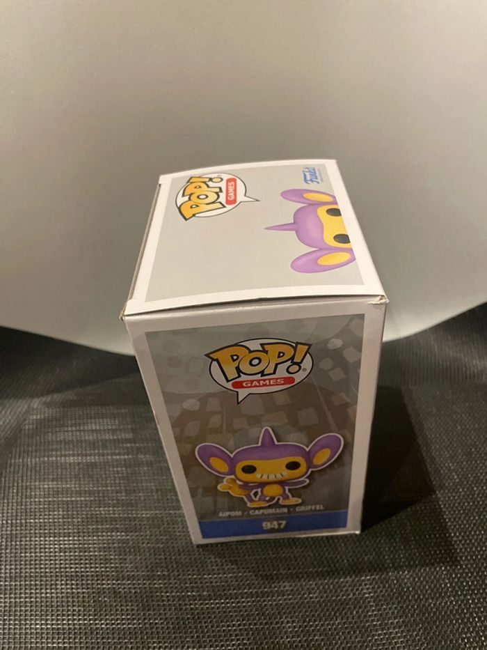 Funko pop Pokémon Capumain 947 neuve aipom griffel - photo numéro 5