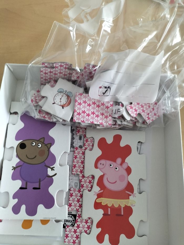 Lot de 2 jeux d'apprentissage Pegga  les nombres et les couleurs - photo numéro 8