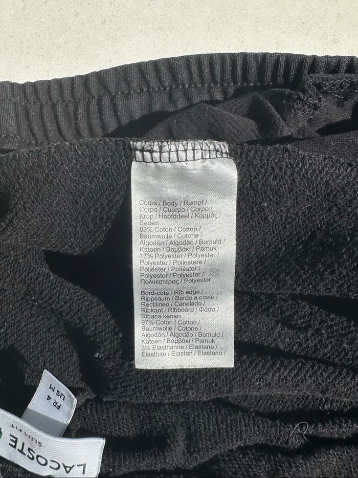 Jogging Lacoste Noir taille M🖤 - photo numéro 6