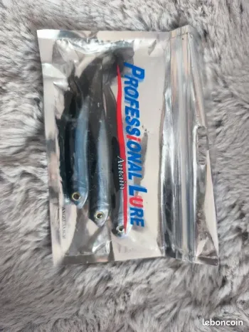 3 Leurres Souples Professional Lure Autain - Angel 13.5cm