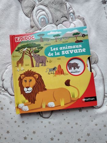 Livre animaux de la savane