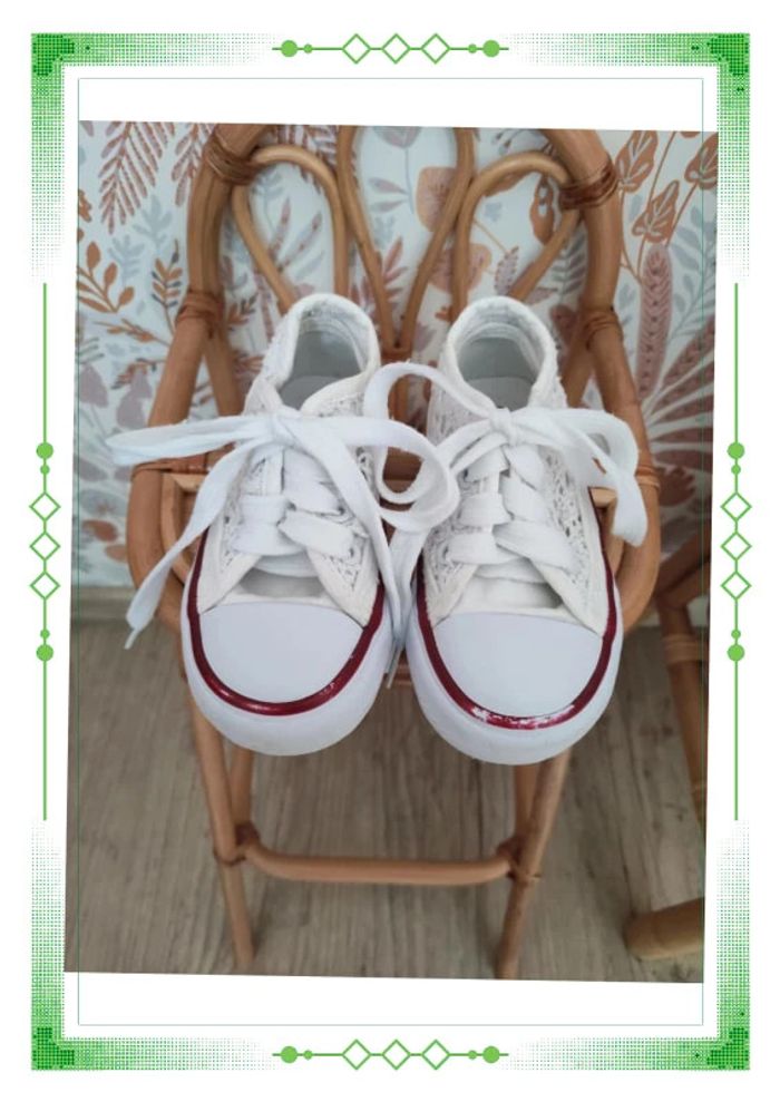 Basket en toile crochet - photo numéro 2