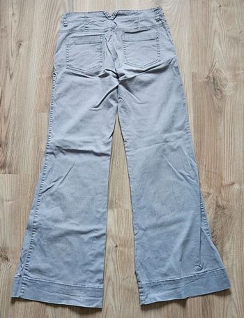 Jean large gris clair