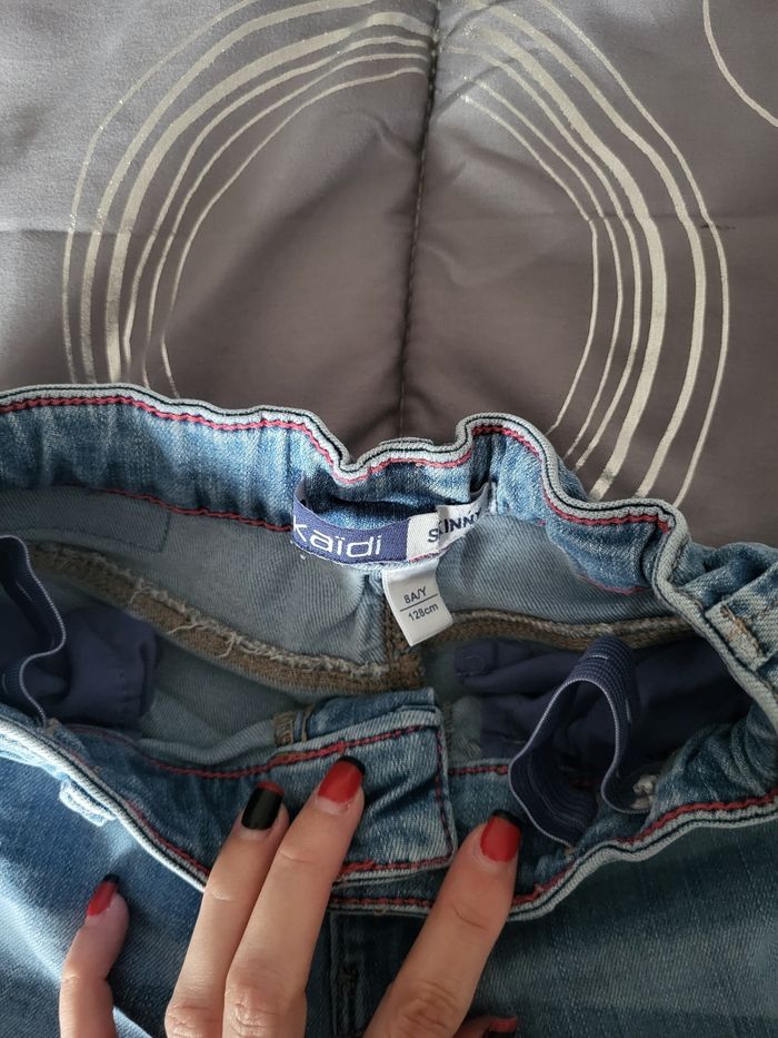 Jeans fille 8 ans - photo numéro 2
