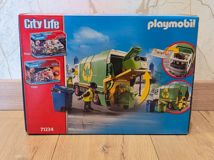 Playmobil city life 71234 camion benne a ordures menageres neuf - photo numéro 2