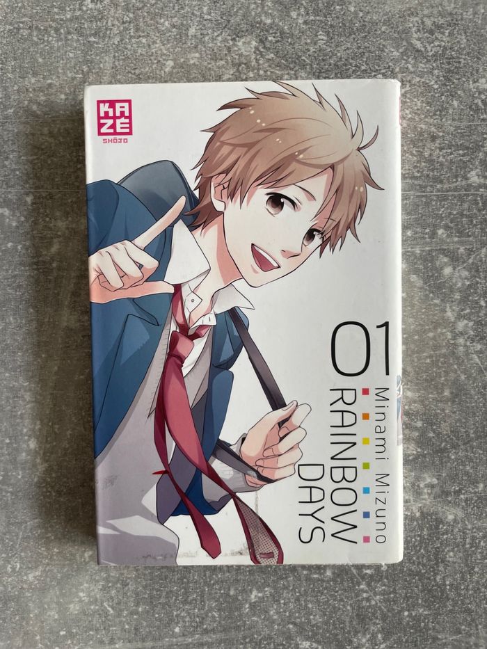 Manga Rainbow days tome 1 en version française.