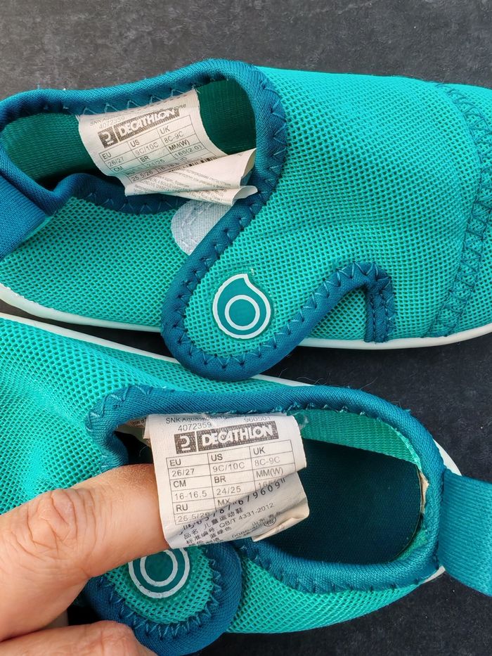 Chaussons aquatiques verts Tribord p.26-27 - photo numéro 9