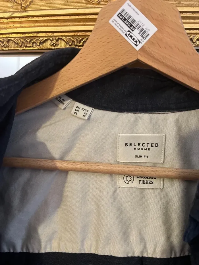 Chemise bleu marine - photo numéro 2