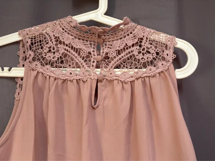 Haut Only, vieux rose, débardeur - photo numéro 7