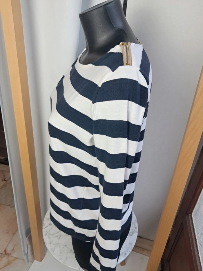 Massimo Dutti haut marin T.36 - photo numéro 8