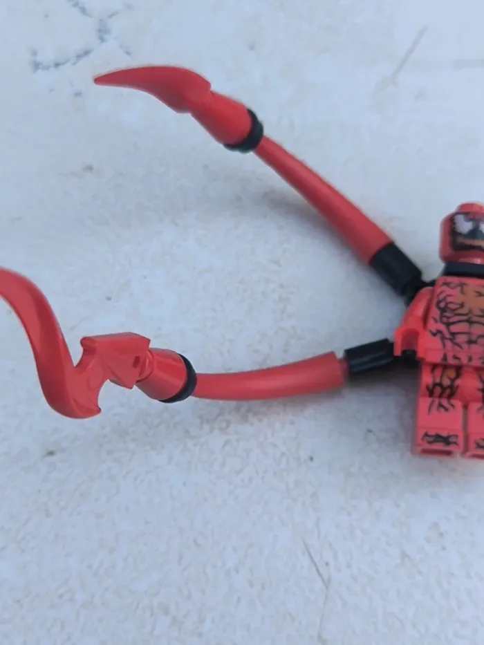 Figurine lego carnage avec long bras sh0541 - photo numéro 3