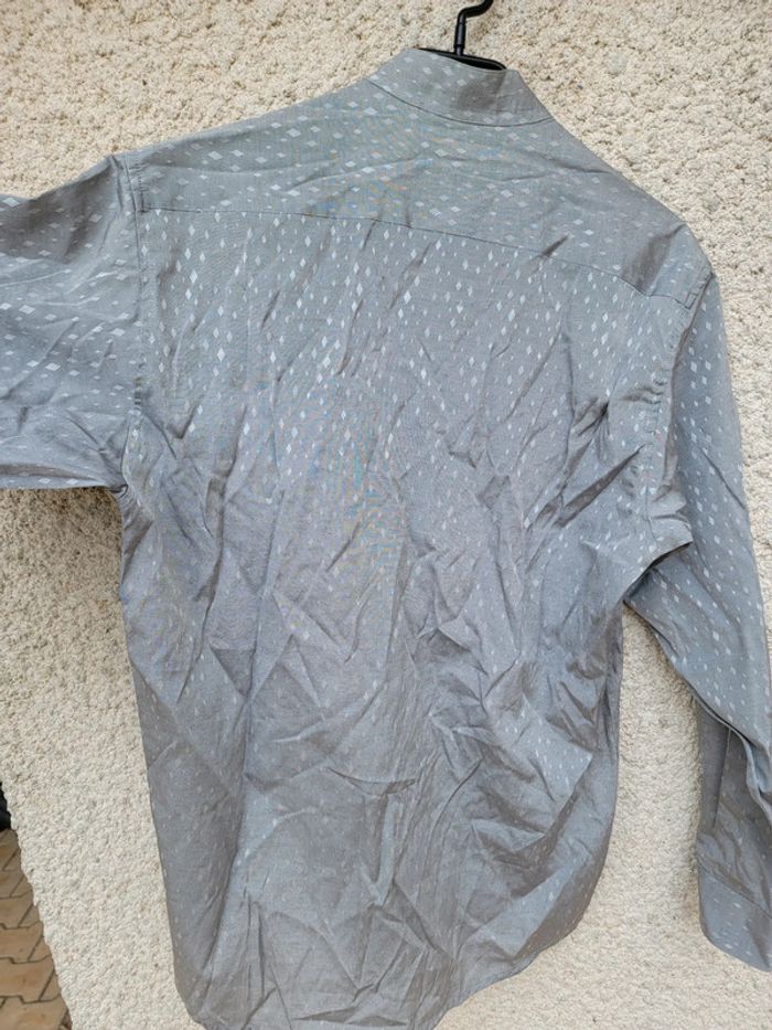 Jolie chemise col mao vintage tendance chic moderne - photo numéro 3