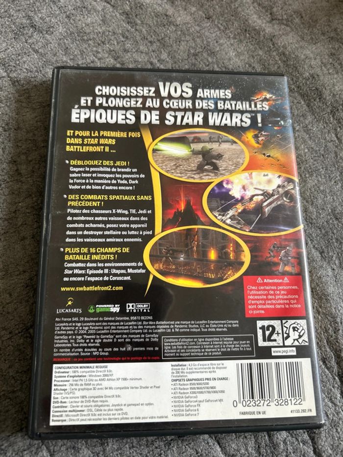 Jeux PC dvd rom star wars battlefront - photo numéro 2