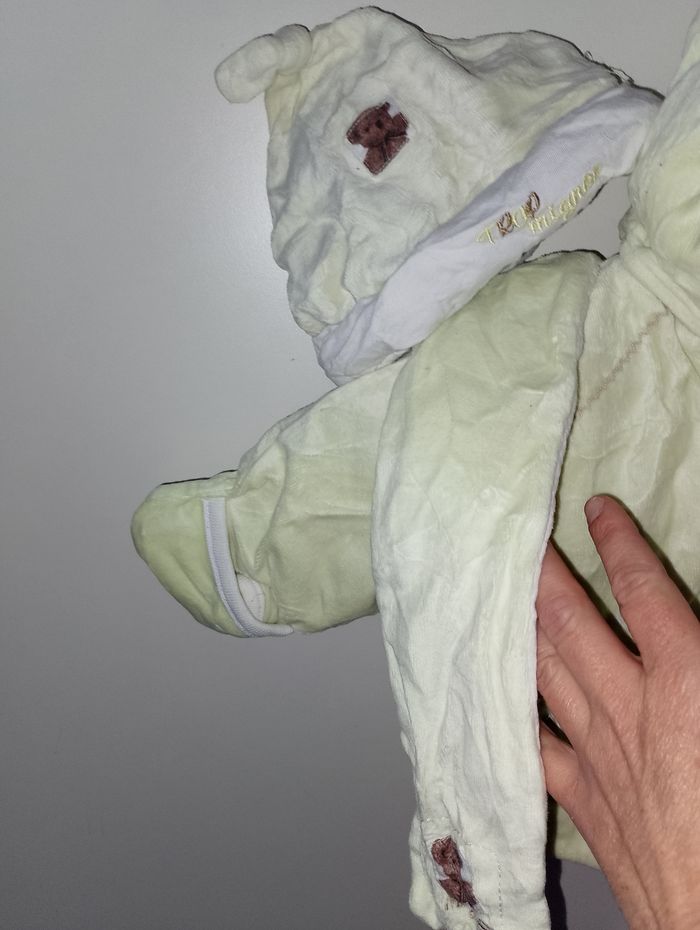 Manteau tout en 1 avec gants intégrées 6 mois - photo numéro 5