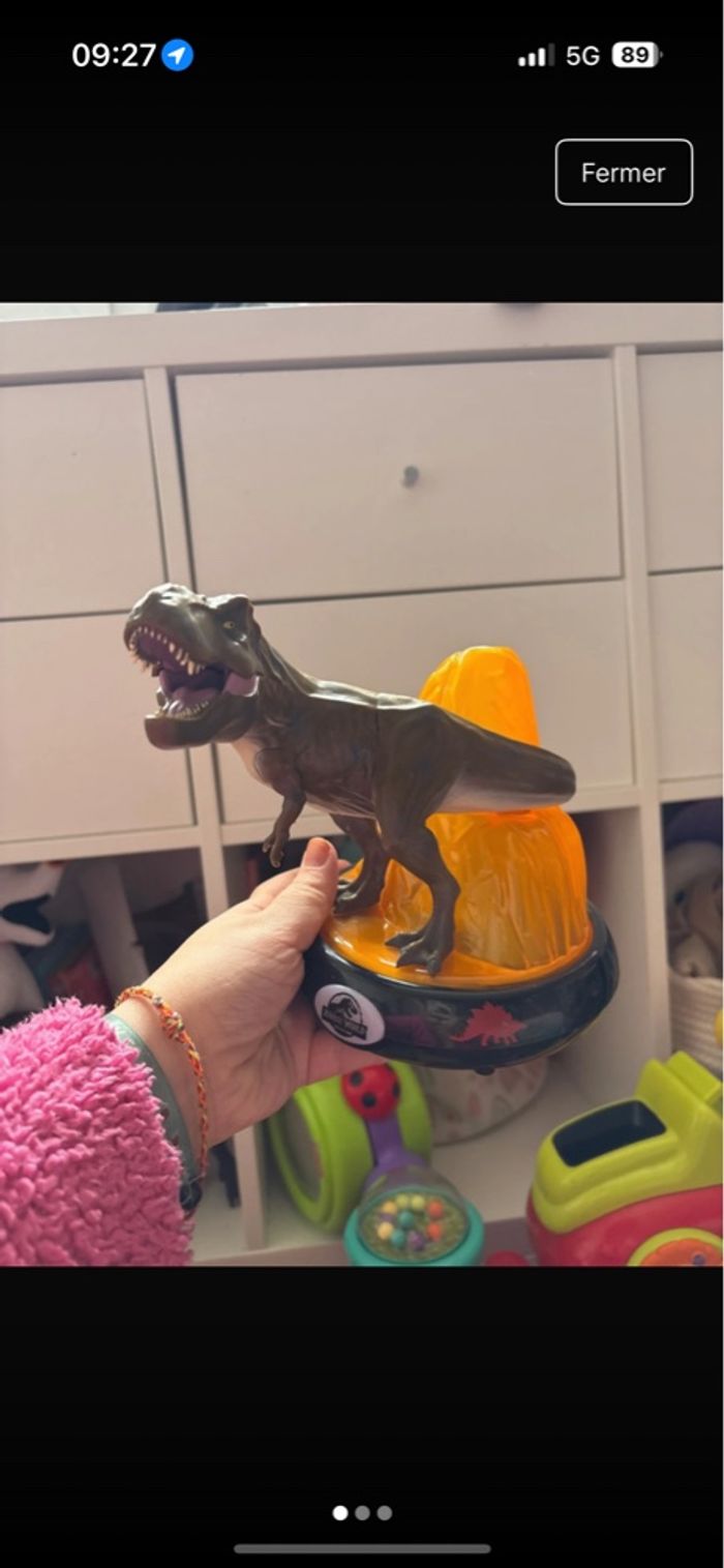 Veilleuse jurrasic - photo numéro 2