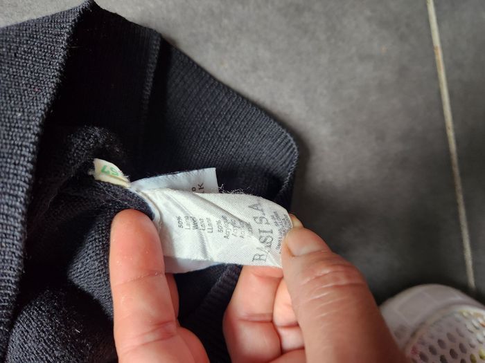 Pull laine lacoste taille 8 (40) - photo numéro 3