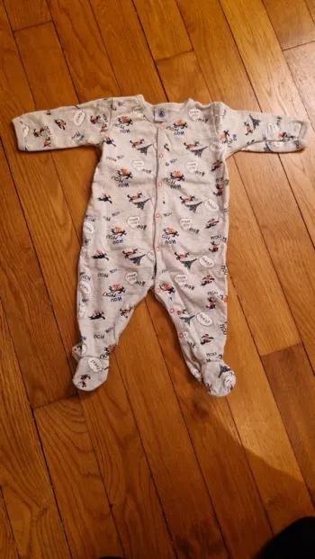 Pyjama 1 pièce Petit Bateau - 6 mois