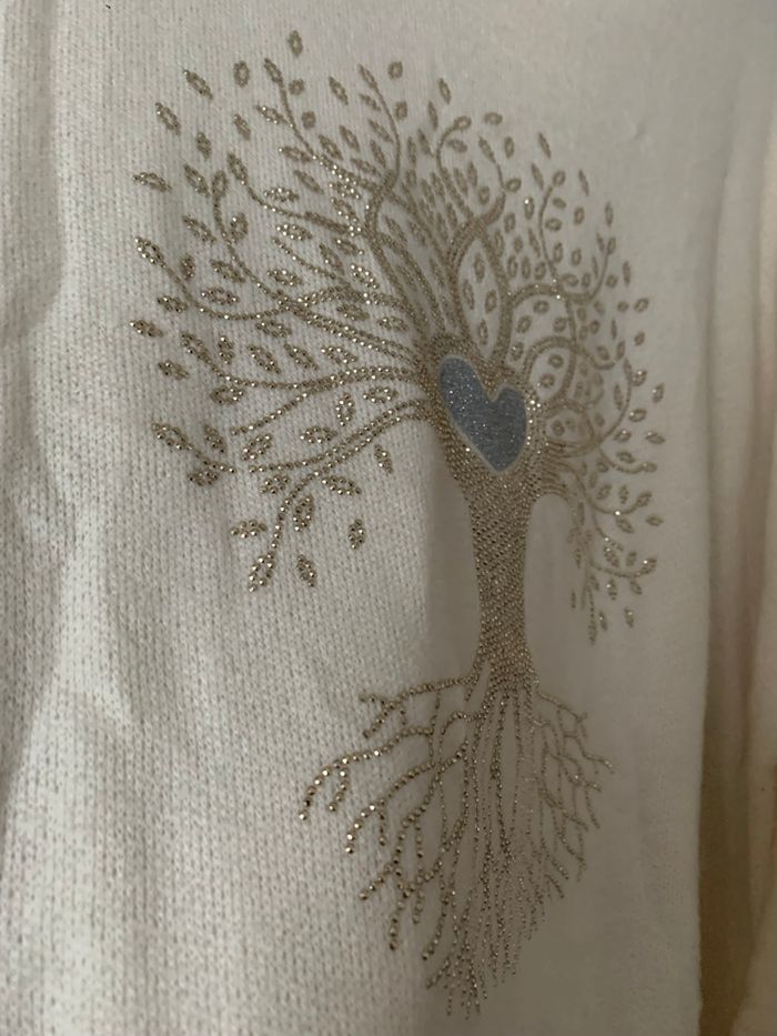Pull strass arbre de vie - photo numéro 3