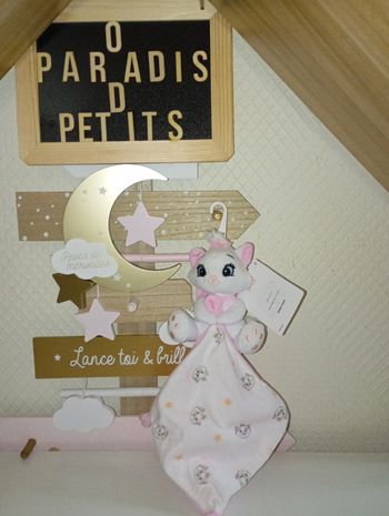 Doudou Marie des Aristochats Disney 