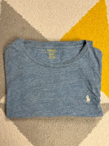 Tee-shirt à manches longues Polo Ralph Lauren | Bleu chiné | Taille M