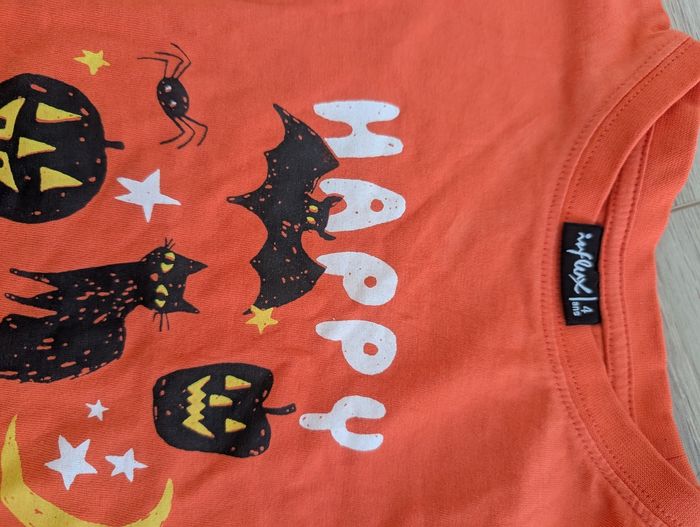 Lot t.shirt 4 ans halloween, dino+ sac - photo numéro 6