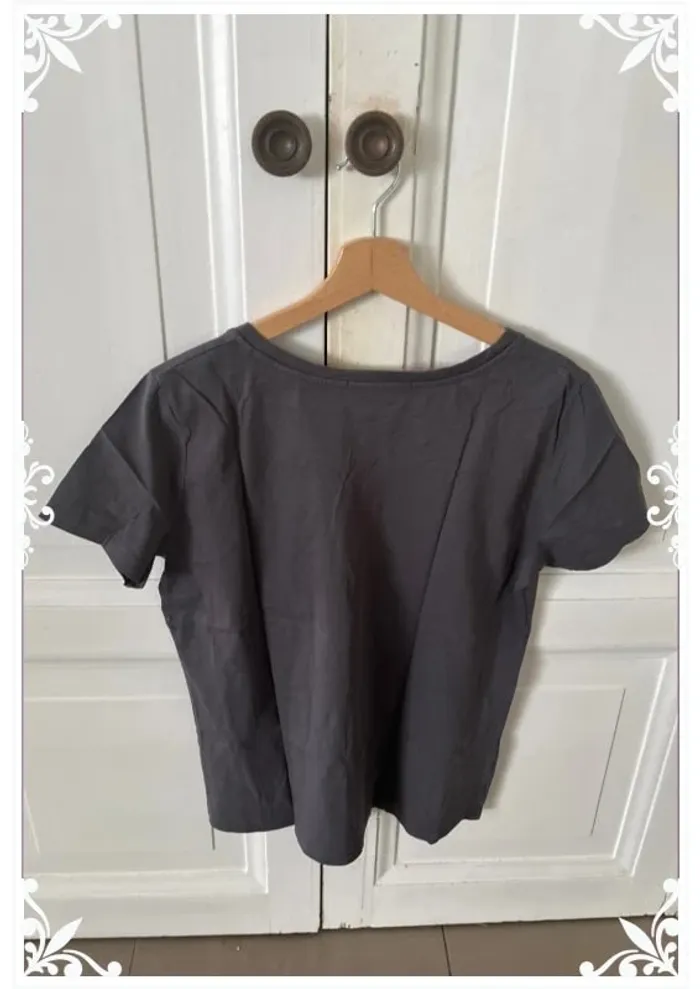 T-shirt gris polo club taille XL - photo numéro 6