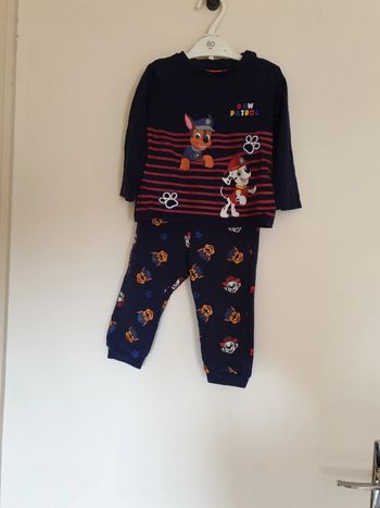 Ensemble Paw Patrol 12 mois - 80 cm