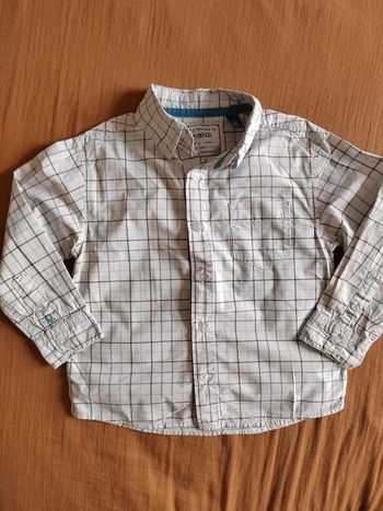 Chemise à carreaux 3 ans obaibi
