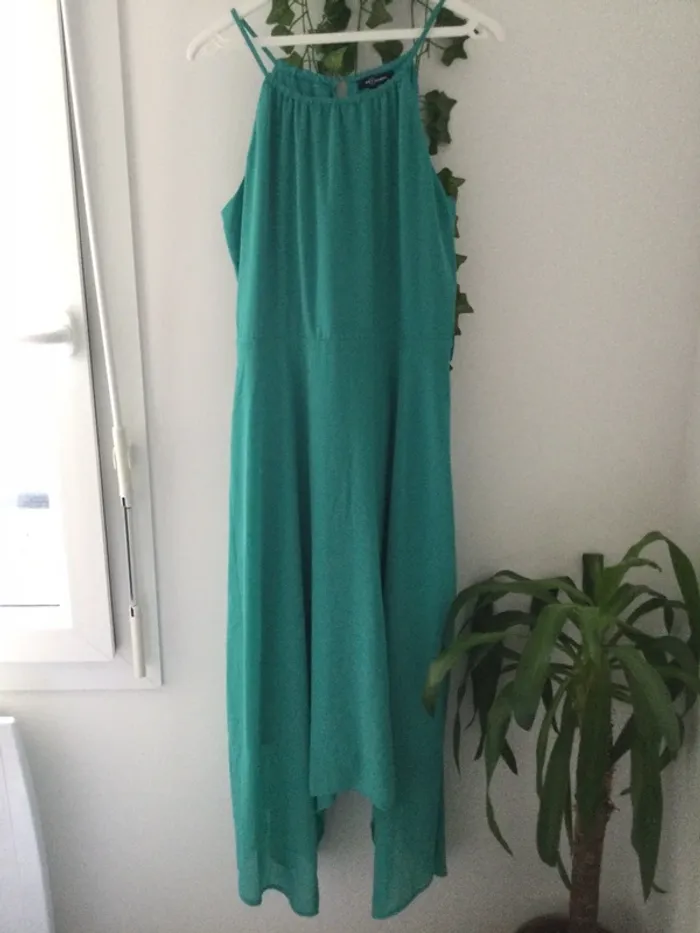 Robe verte neuve taille 38