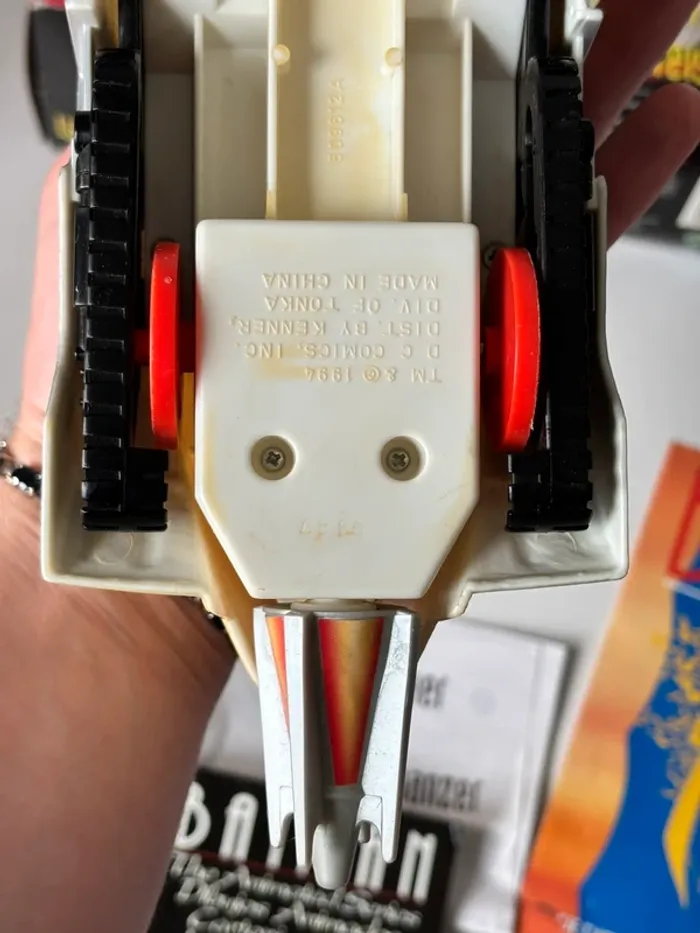 Véhicule voiture Batman figurine vintage complet Kenner la série animée , patrouilleur polaire - photo numéro 20