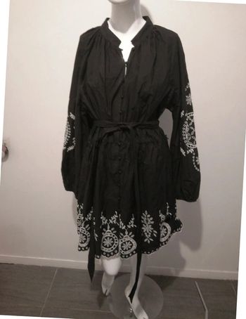 robe mini H&M noir taille L