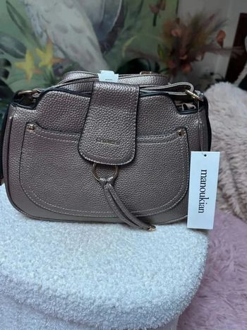 Sac à main Brun doré Manoukian