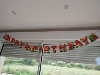 Banderole happy birthday