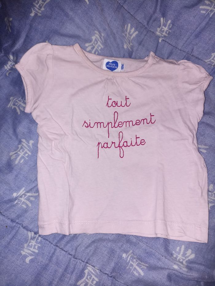 T-shirt fille 18 mois