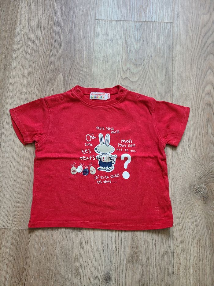 T-shirt manche courte 18 mois - photo numéro 2