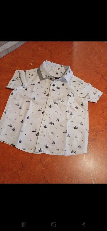 Chemise bébé taille 6 mois