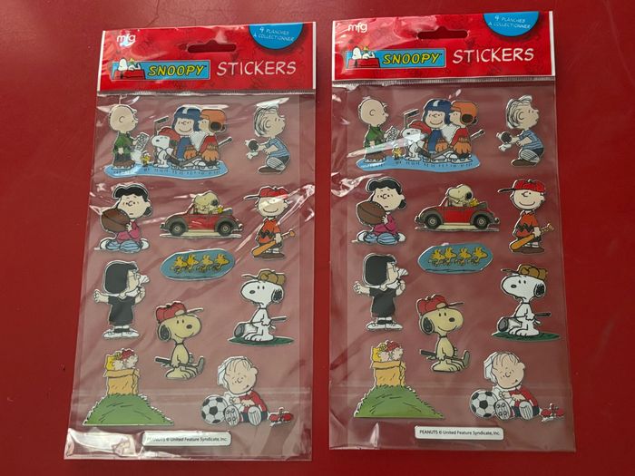 sachet de 11 stickers « Snoopy » - photo numéro 8