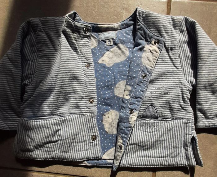 Gilet a pressions 6 mois - photo numéro 2