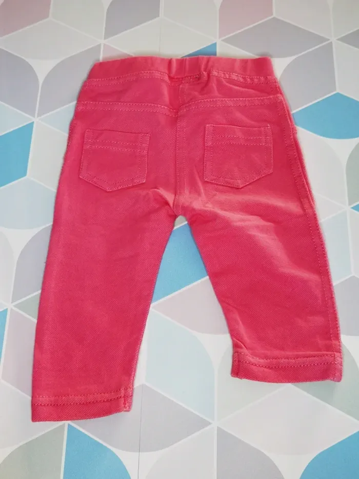 D3929 - jegging fille 3 mois - photo numéro 2