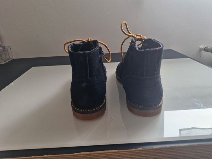 Chaussures montante bleu foncé - photo numéro 3